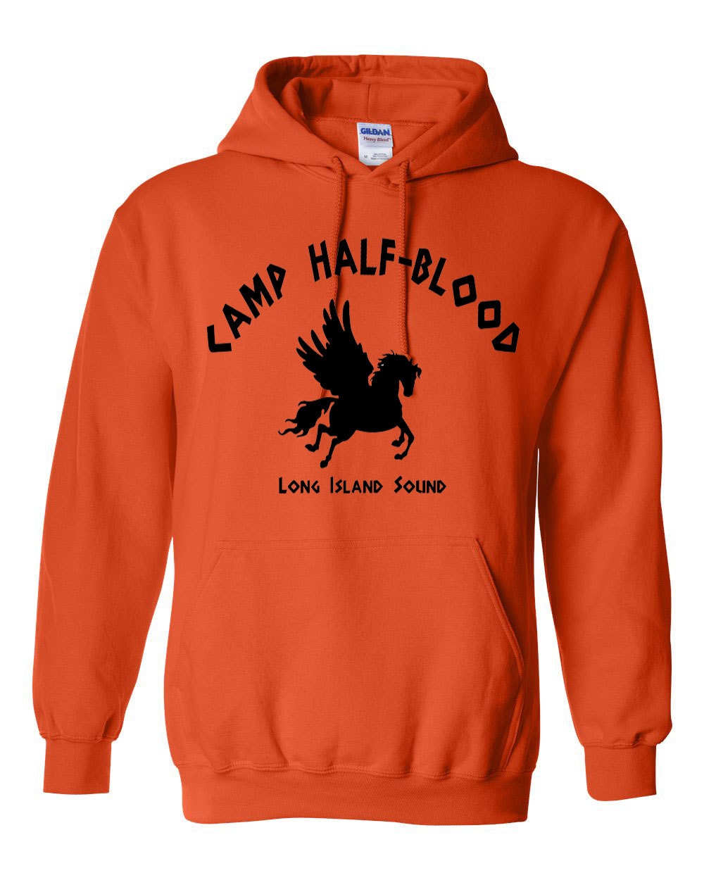 Hooded Sweatshirt Camp Half Blood Long by Fashionworldclothing