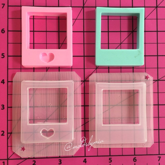 Picture frame flexible plastic resin mold by MoldsbyMia on Etsy