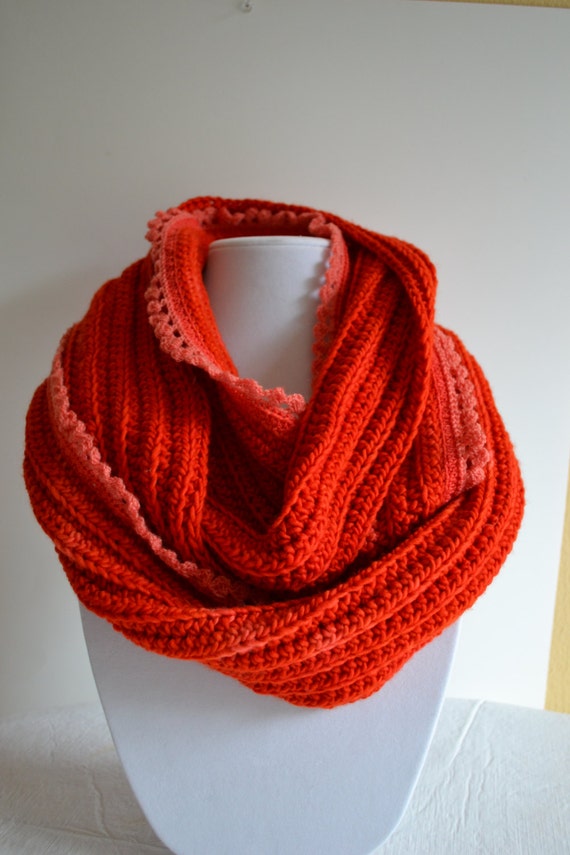 Items similar to Extra Fine Merino Wool Infinity Scarf, Cowl, Loop ...