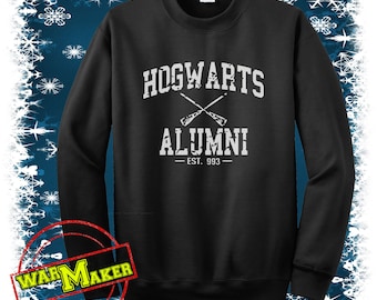 hogwarts alumni sweatshirt hogwarts alumni shirt harry potter shirt sweater HGW-1S