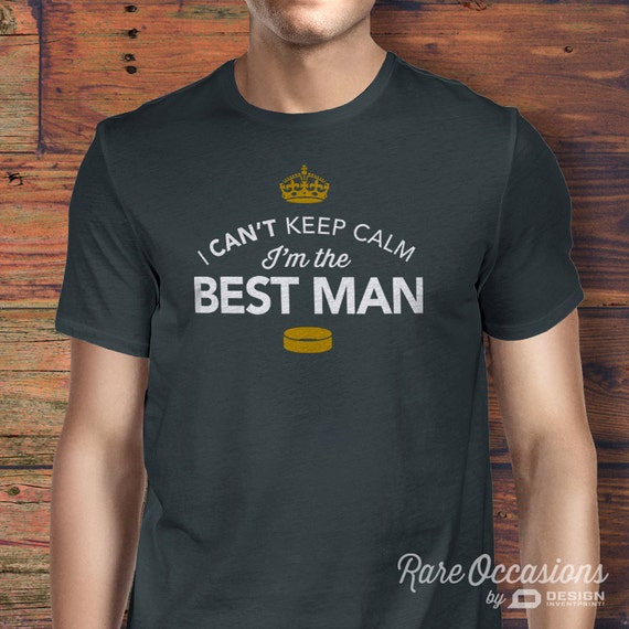 Best Man Shirt Best Tshirt Best Man Tshirt by RareOccasions
