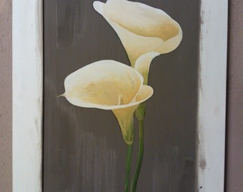 calla lilies and Tulips