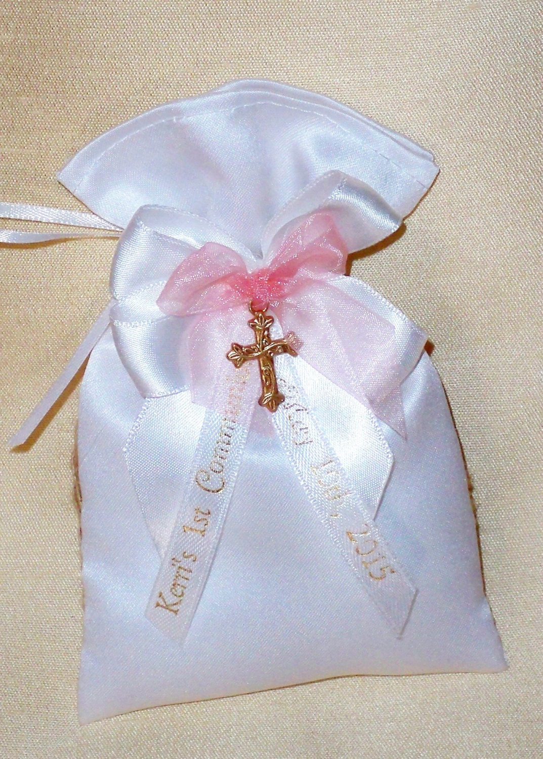 First Holy Communion Favor for Girl by HunterLakeCrafts on Etsy