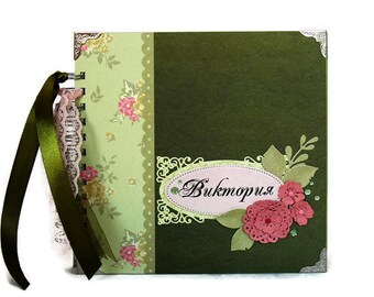 Baby Girl Scrapbook Album - Personalized Gift - Baby Memory Book - Baby Shower Gift - Unique Gift - Baby Girl Memory Book - New Baby Gift