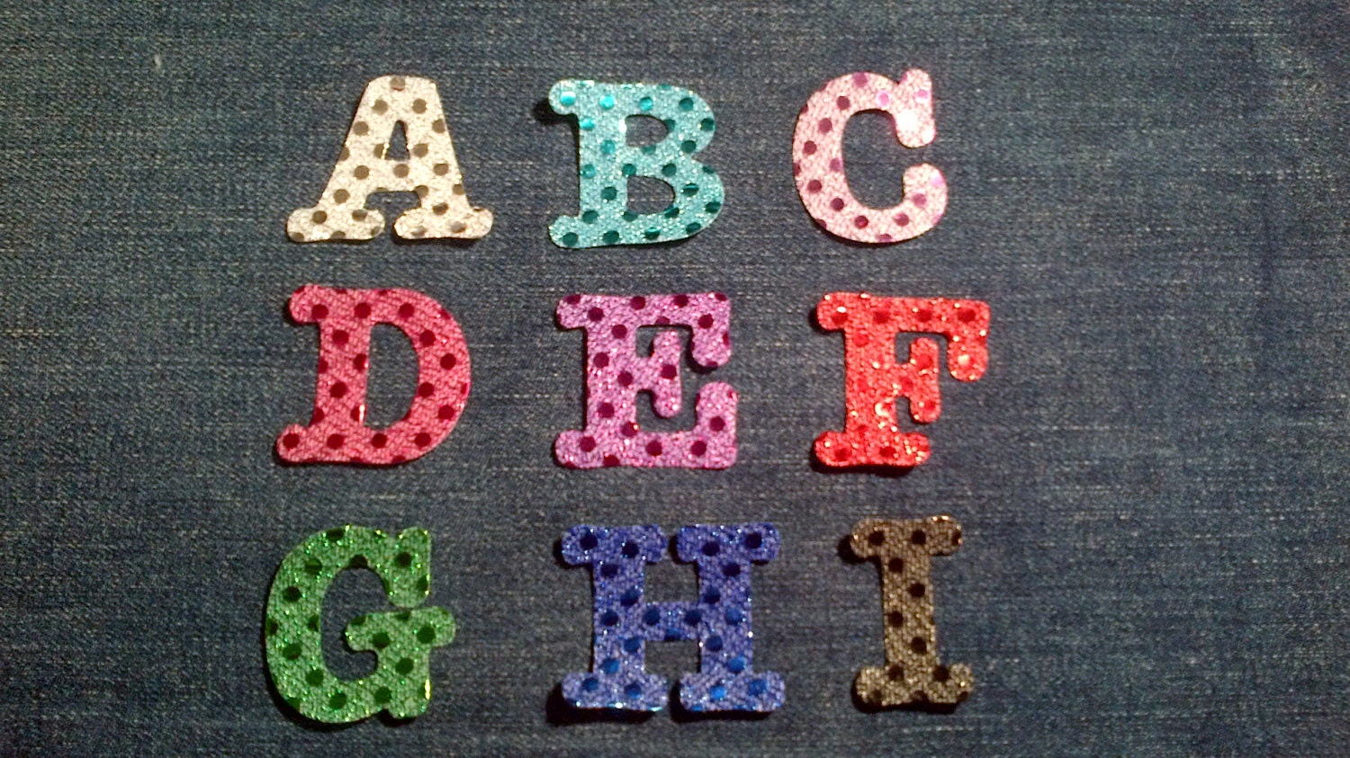 iron on fabric letters wholesale