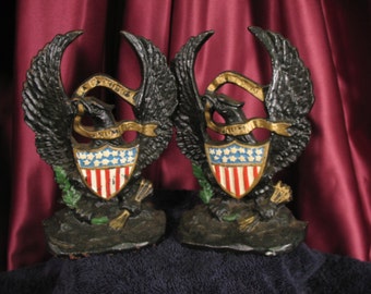 hubley bronzed cast iron bookends hubley bronzed cast iron bookends