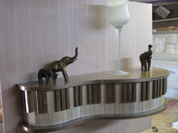 music shelf piano