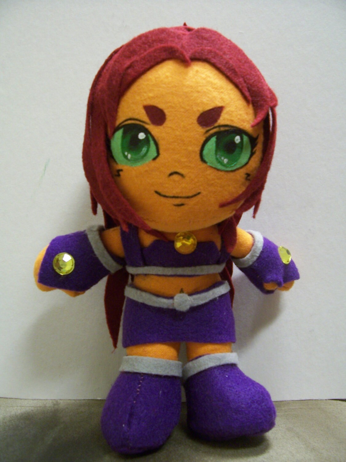 Starfire from Teen Titans: Handmade Plush by YoshiProductions