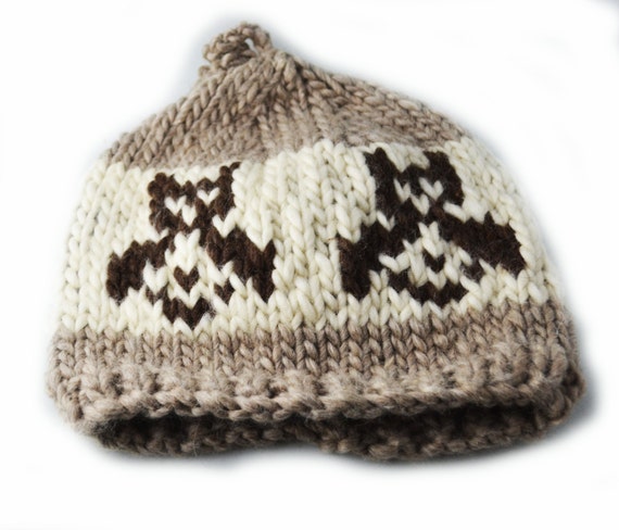 Cowichan Wool Knit Toques ~ COAST SALISH hat