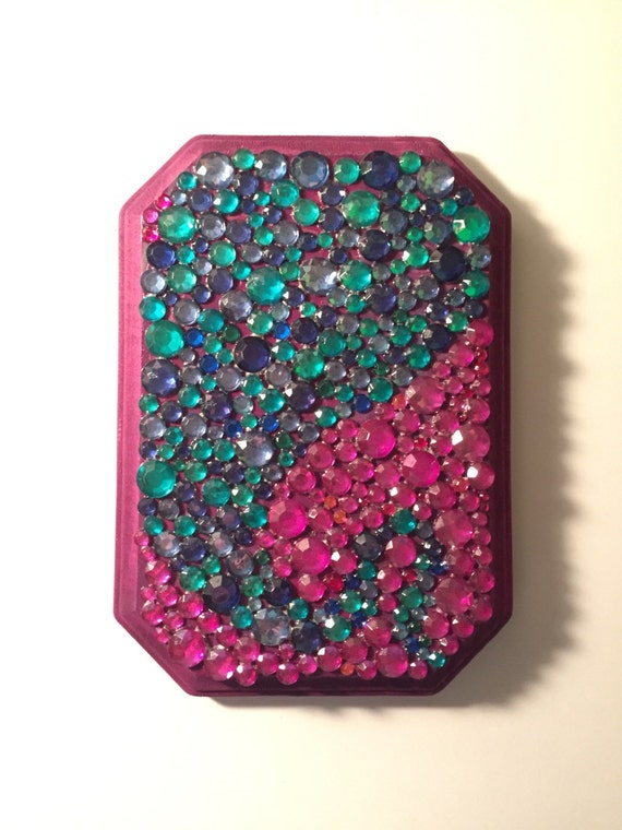 Items similar to Rhinestone Embellished Wall Decor on Etsy