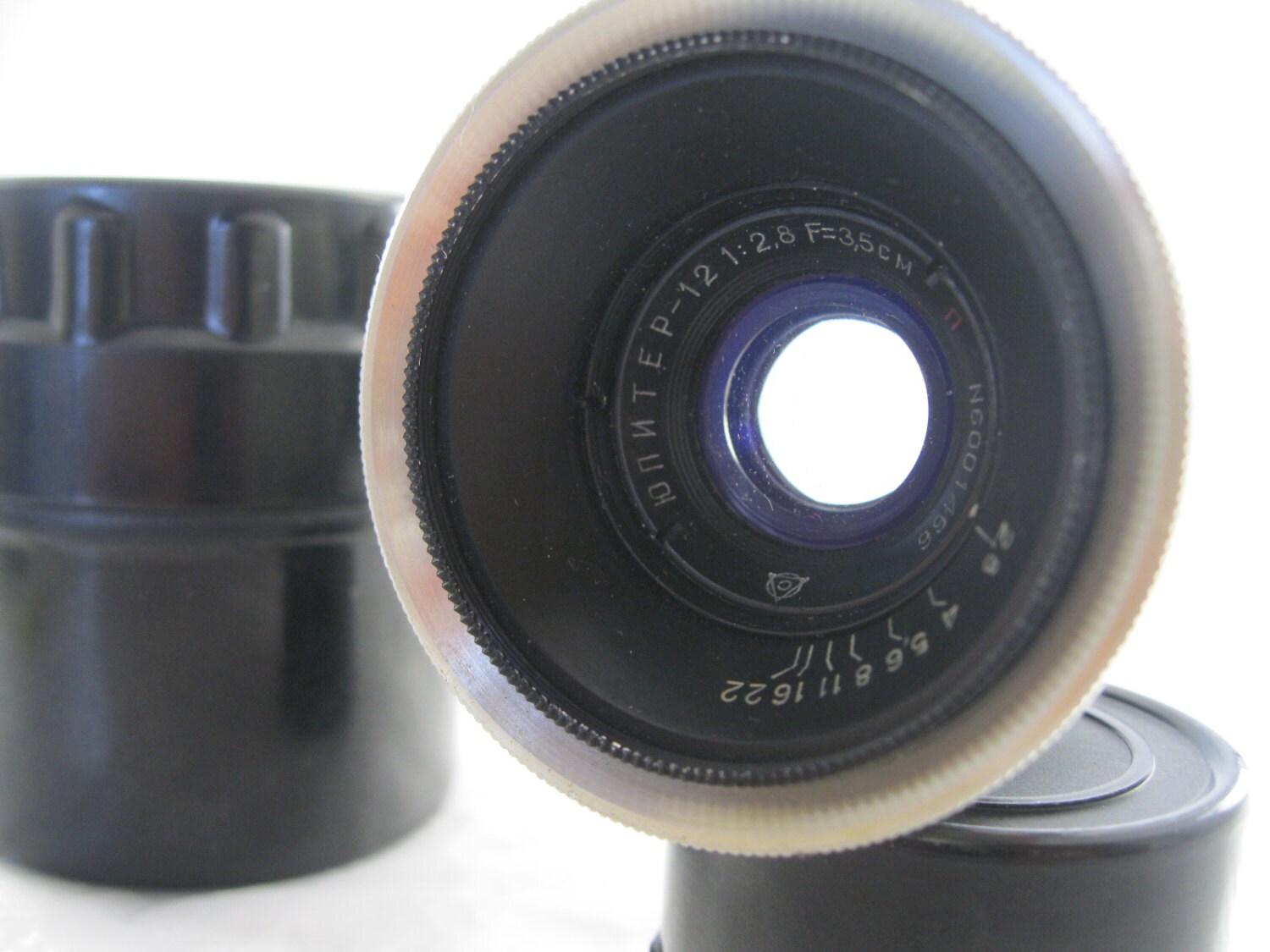 Jupiter12 2.8/35 M39 Leica Lens With Caps and Case /G61 Haute Juice