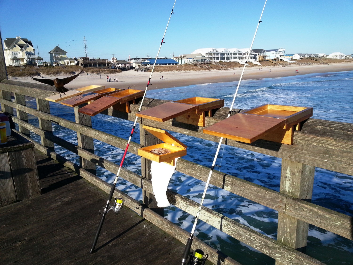 The Pier Bait Box Bait Box Fishing Pier Fishing Fathers