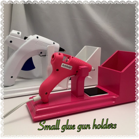 Small Glue Gun holder Scrapbooking Storage by BellaDecoCreations