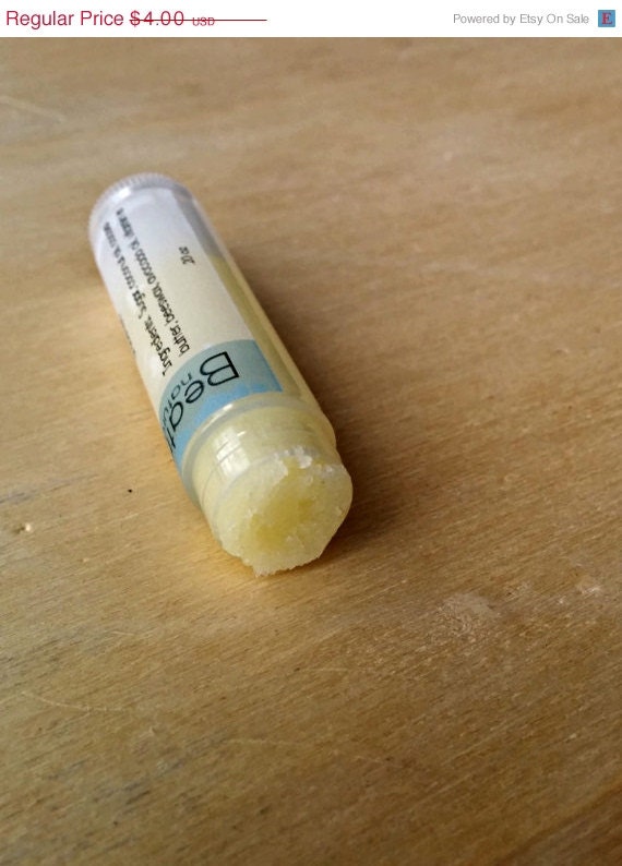 SALE Organic Sugar Lip Scrub Lip Balm Scrub All by BeatnikNaturals