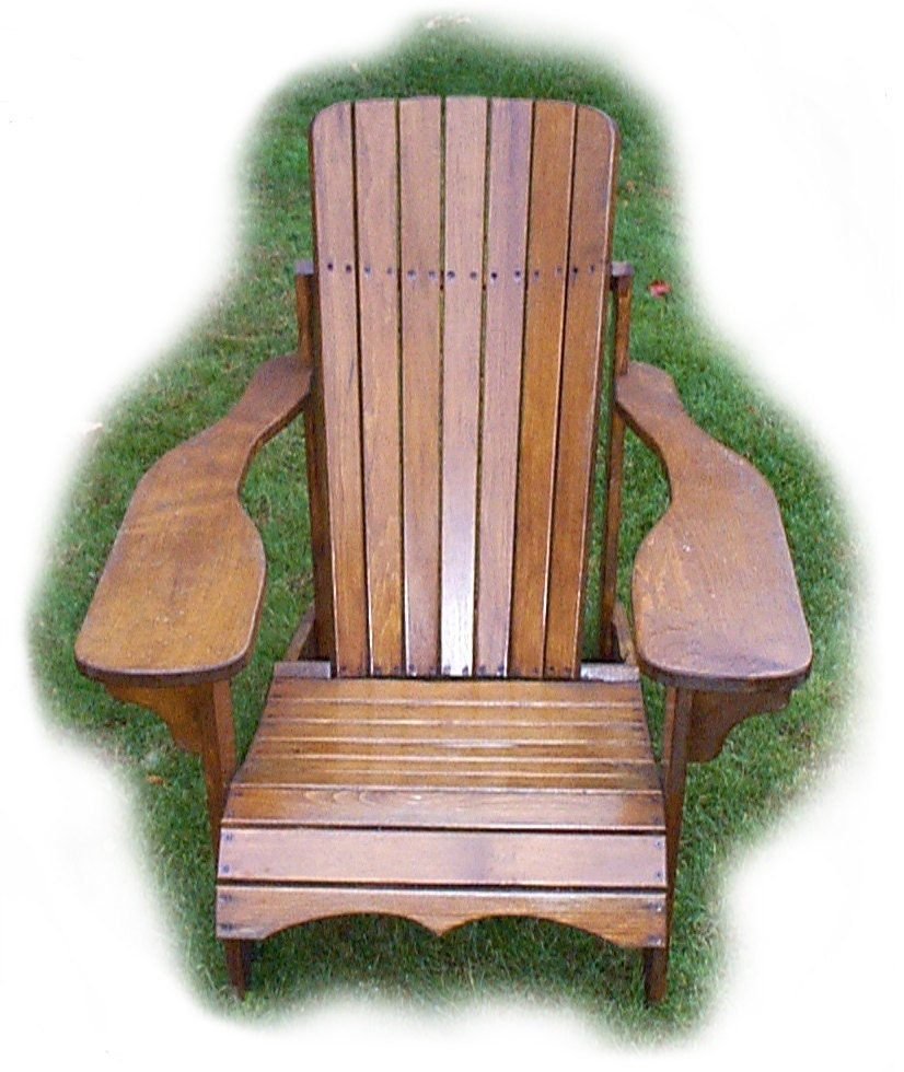 MC1 Muskoka/Adirondack Chair Plans &amp; Full Size Patterns PDF