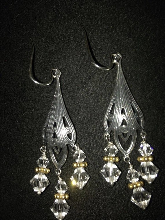 Items similar to Liberace's Chandelier Earrings on Etsy