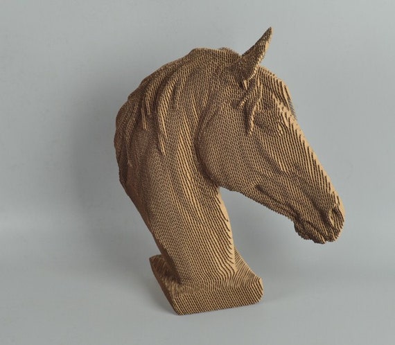 Horse Head - DIY Cardboard Craft