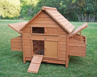 DIY Build Your Own Rambler Backyard Chicken Coop by CoopSaloon