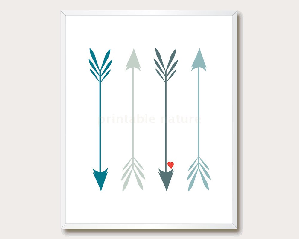 Arrow Printable Wall Art | blue arrow wall art arrow print geometric print printable Arrow Printable Wall Art | blue arrow wall art arrow print geometric print printable