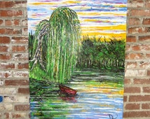 Twilight In Koi Pond >> Popular items for weeping willow tree on Etsy Twilight In Koi Pond >> Popular items for weeping willow tree on Etsy