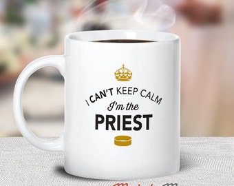 Priest Gift, Priest Mug, Gifts For Priest, Preacher Gift, Priest Appreciation, Priest Stole, Wedding Mug , Funny Wedding Mug, Wedding Mugs