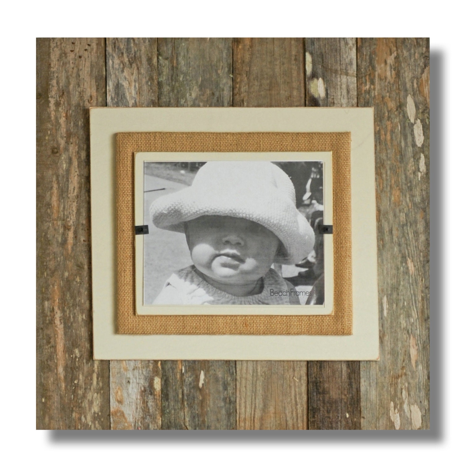 Reclaimed Wood Picture Frame / 8 x 10 picture by