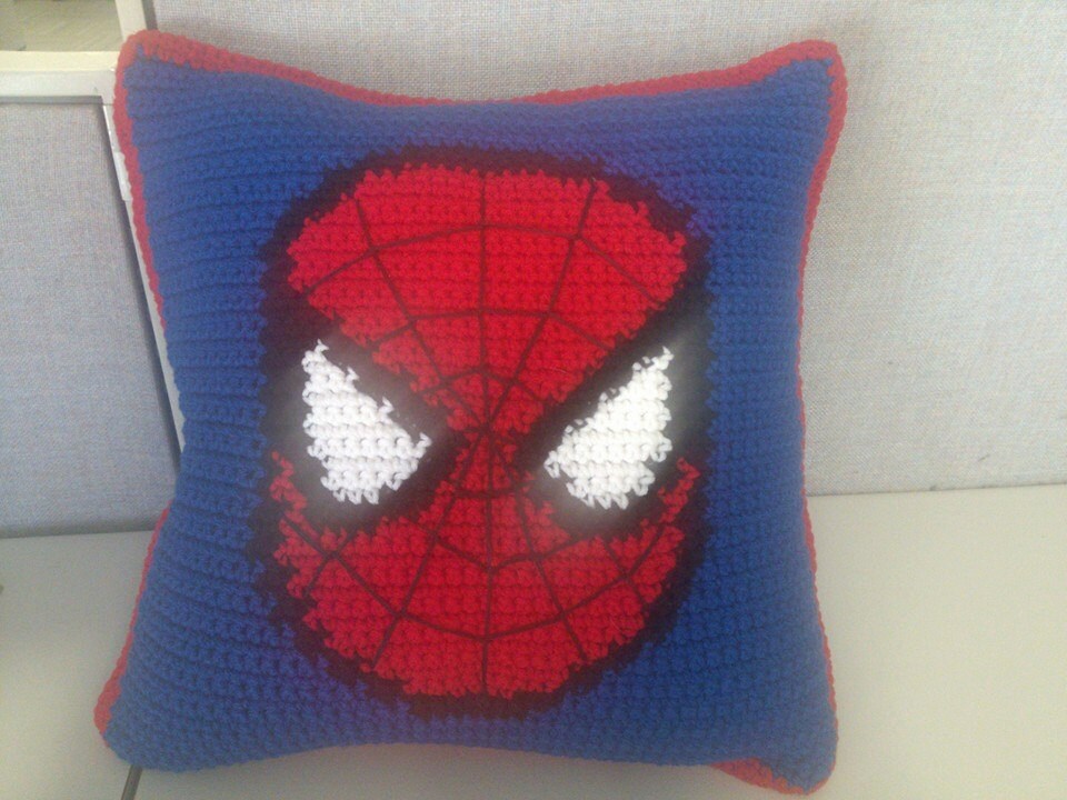 spiderman pillow