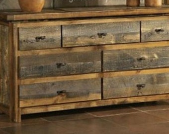 Individual order.Wood chest of drawers,home living furniture,reclaimed wood,wood furniture,chest furniture,pine chest of drawers"Big Ben"