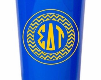 Sigma Delta Tau Monogrammed Giant Plastic Cup