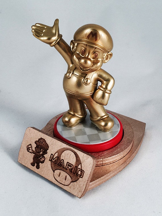 super mario amiibo stand