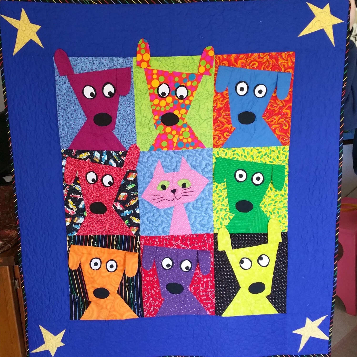 Cats & Dogs Quilt