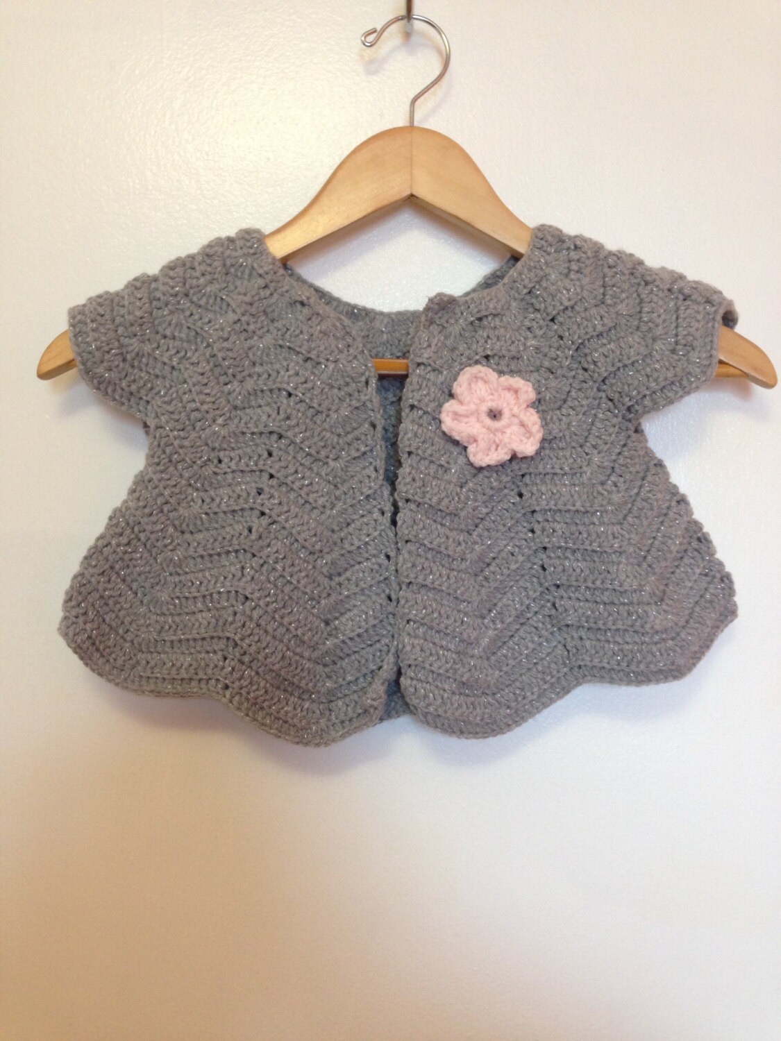 Girl crochet cardigan by Queensyarngarden on Etsy