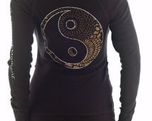 Popular items for yin yang jacket on Etsy
