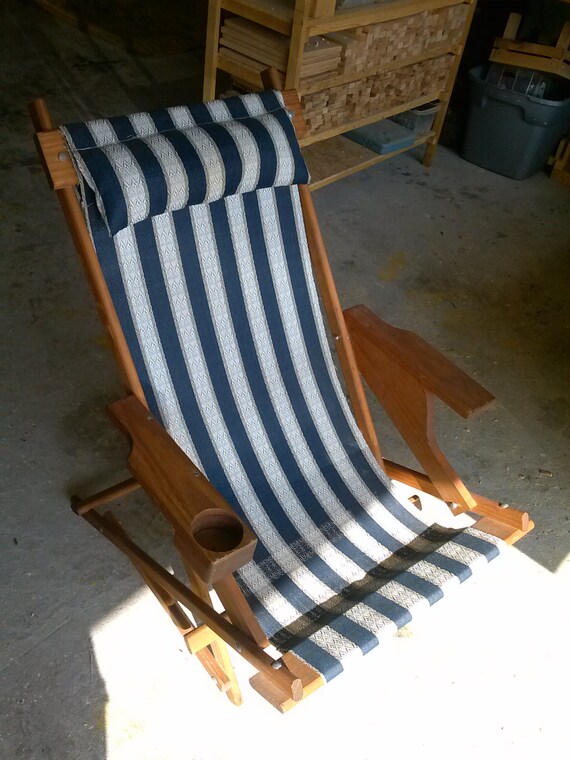 handmade folding wooden beach chairs by Davesbeachchairs on Etsy