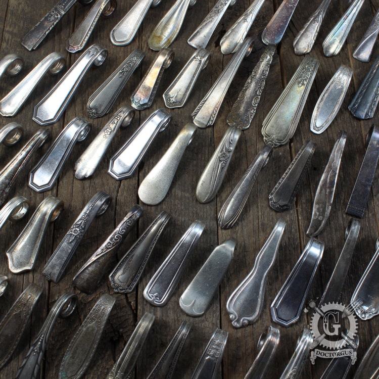 Bulk Spoon Pendant Assortment 10 Pieces Recycled by