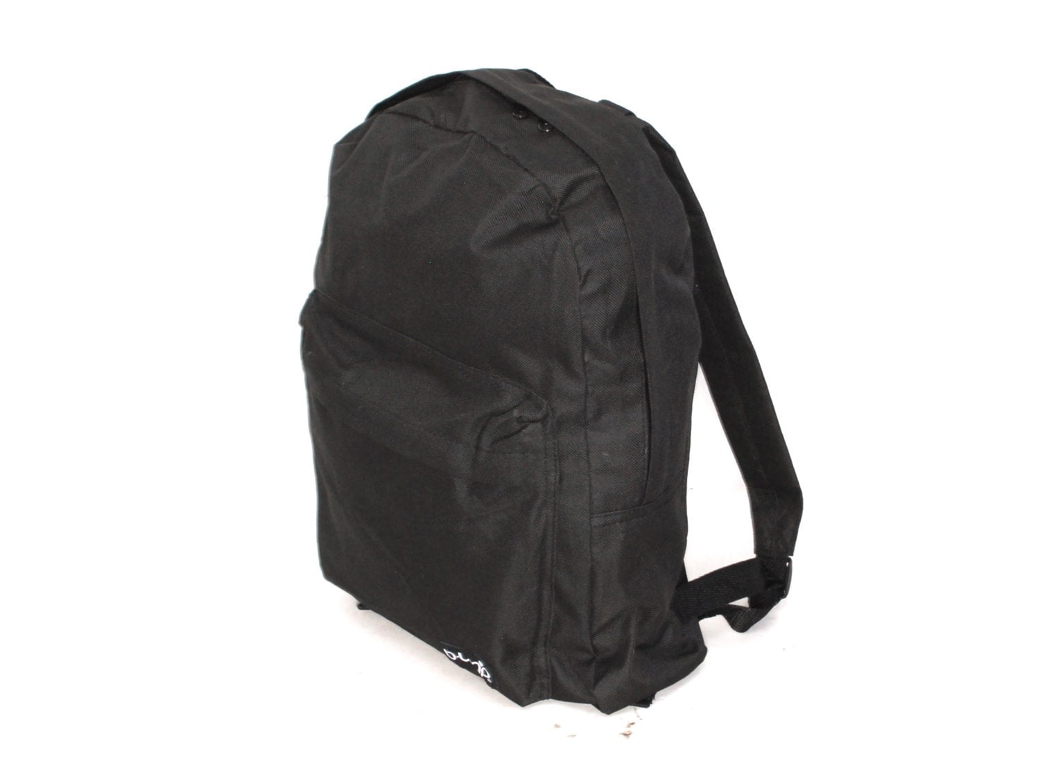 GRUNGE black canvas 80s 90s BACKPACK hobo GOTH unisex knapsack