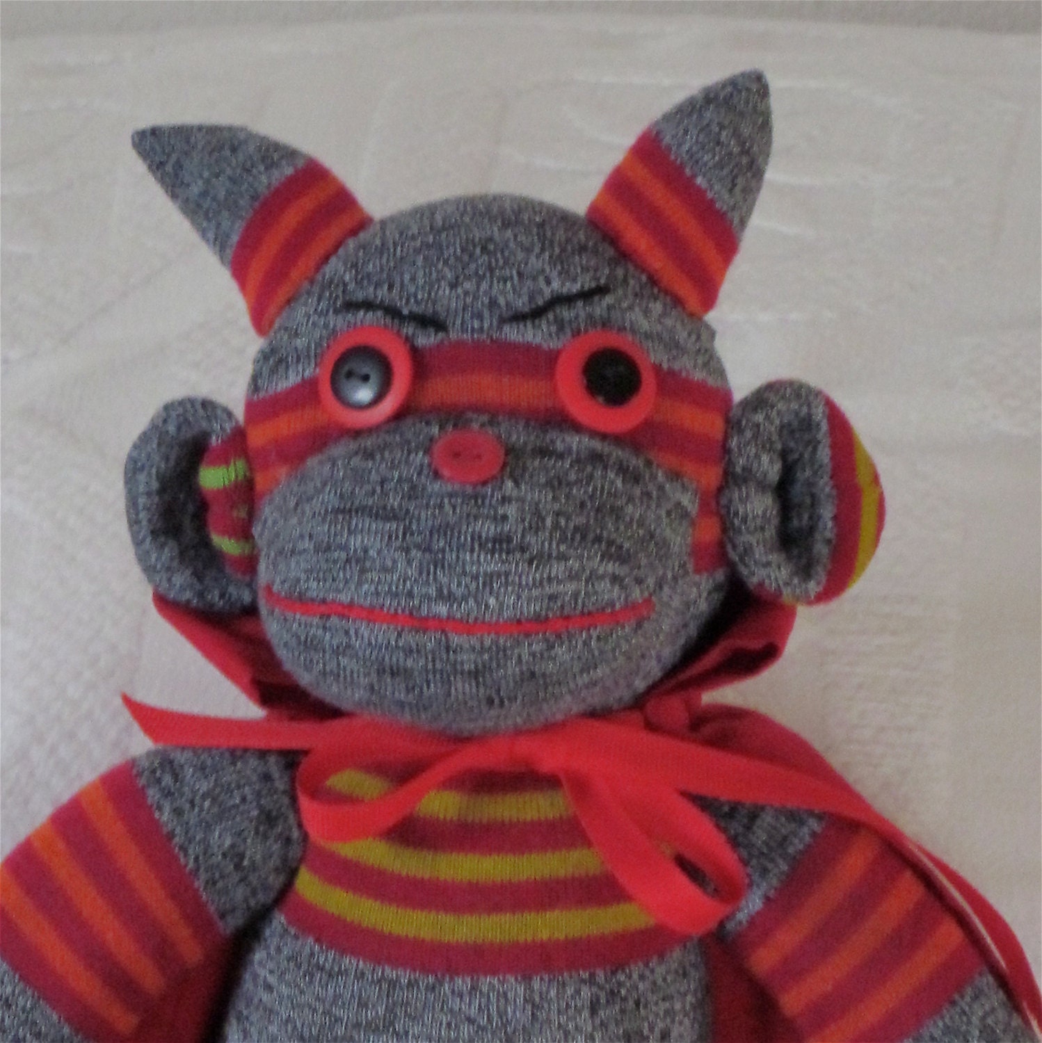 sock monkey doll