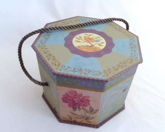 shabby chic hat boxes set of 2 decorative by bitsandpiecesetc shabby chic hat boxes set of 2 decorative by bitsandpiecesetc