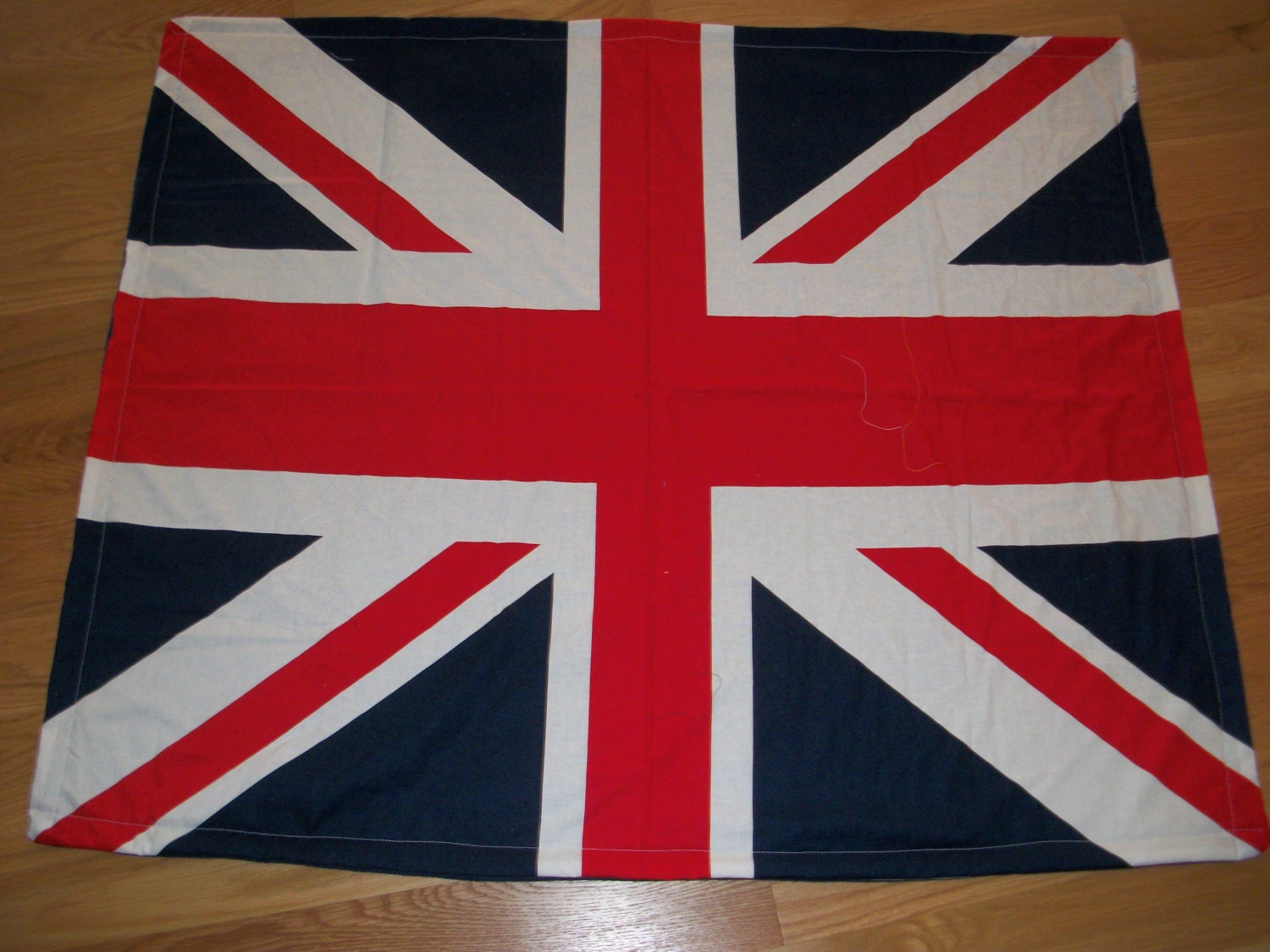 Union Jack Flag Pattern Fleece Lap Blanket