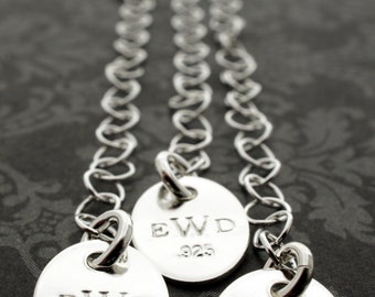 Sterling Silver Necklace Extension Chain - Three Length Options - EWD Extras and Add-ons