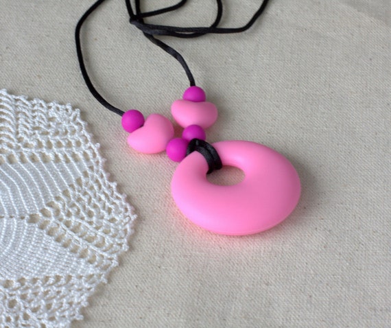 Teething necklace Silicone necklace Silicone teether