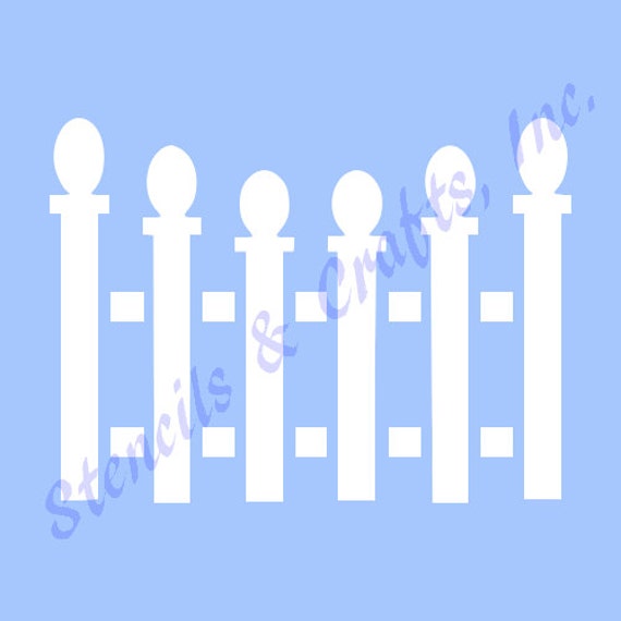 FENCE TEMPLATE STENCIL fences shape background pattern