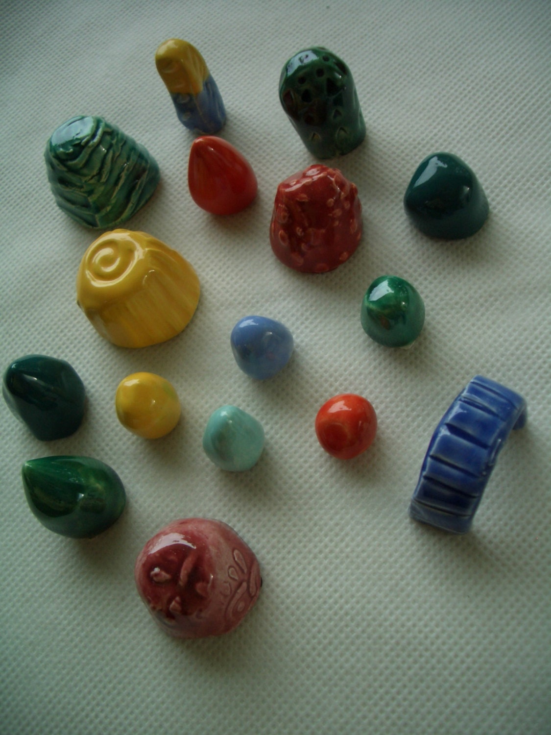 OB1 AWESOME MARBLE Pieces Embossed Glazed Unique