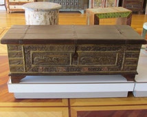 Popular items for rustic wooden chest on Etsy