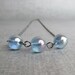 Light Blue Necklace, Blue Bubble Necklace, Pastel Blue Necklace, Handmade Oxidized Necklace