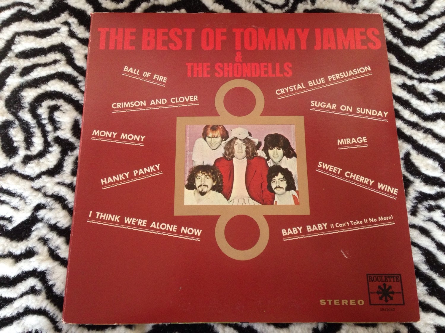 Tommy James And The Shondells Greatest Hits Vinyl Record