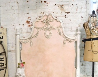 Painted Cottage Marie Antoinette Romantic Deluxe French Headboard