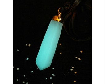 Glow In The Dark Atlantis Cosplay Crystal Pendant
