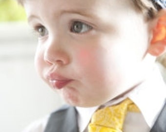 Boys Neckties Yellow Neckties Gold Neckties Wedding Neckties Custom Neckties Wedding Neckties