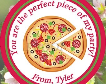 Popular items for pizza party favors on Etsy